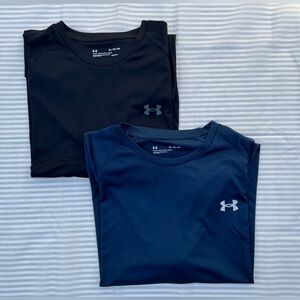 Under Armour Mens The Tech Tee Basic Logo Crew Neck Short Sleeve